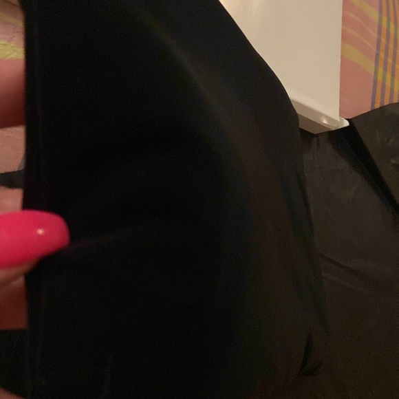 Dior black and silver velvet pouch - Picture 5 of 12